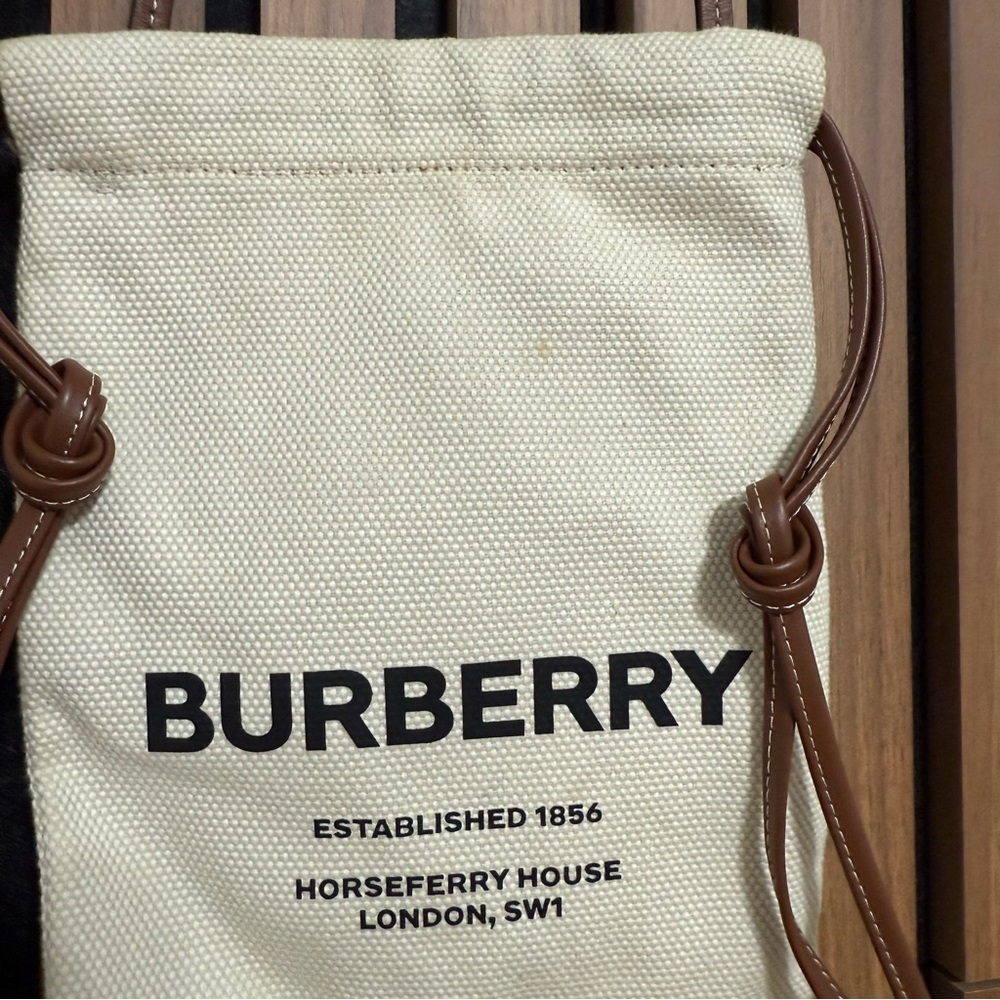 Burberry Canvas Crossbody Bag - Picture 3 of 9